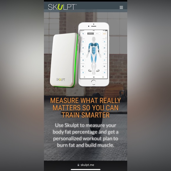 Skulpt Aim body fat scanner. Like new - Picture 1 of 3